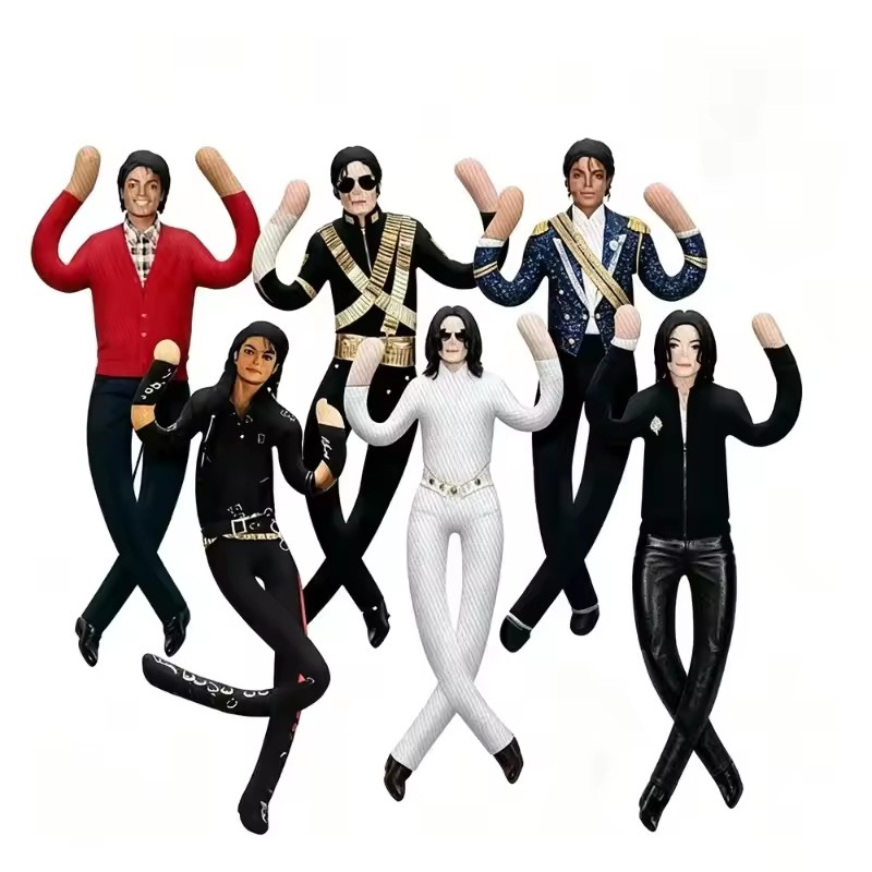 Home Decor Collection - Michael Jackson Plush Pillow, Articulated Abstract