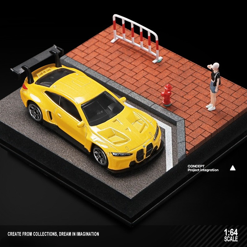 Home Decor Collection - Miniature Scene of Street Pavement for