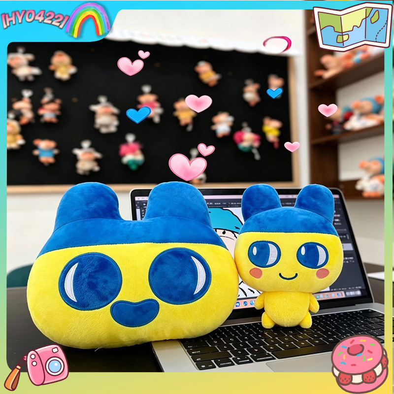 Decorative Throw Pillow - Cartoon Tamagot Chi Kuchipatchi Cartoon Doll