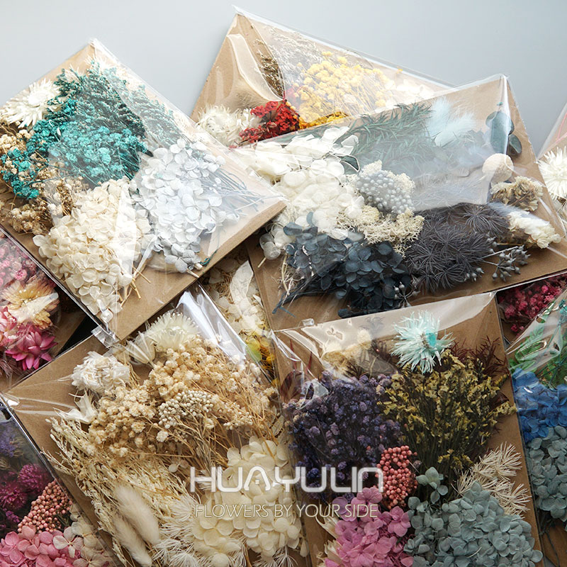 Home Decor Handicraft - 1 Pack Artificial Plants Dried Real