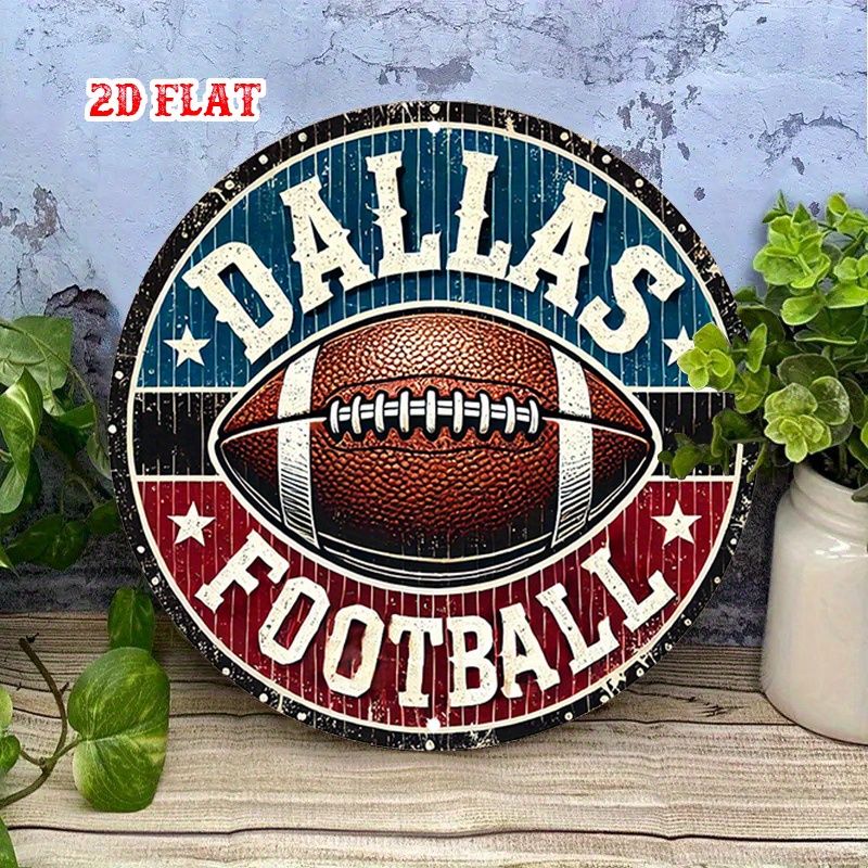2D Flat, 1pc Dallas Football R - Home Decor Dallas 评论和价格