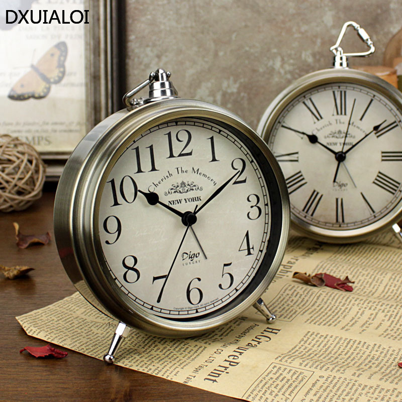 DXUIALOI retro simple student  - Vintage Alarm Clock 评论和价格