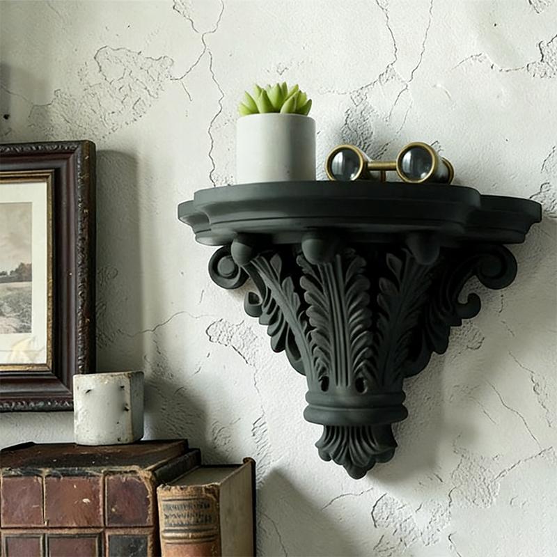 Gothic Floating Wall Shelves C - Bamboo Photo Frame 评论和价格