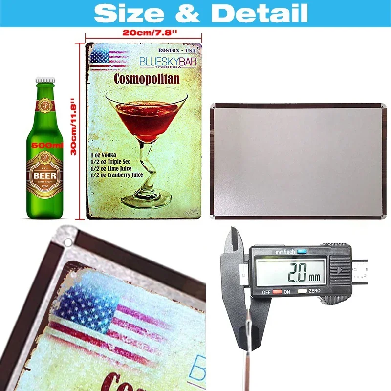 Poster Retro Metal Posters Sig - Home Decor Png 评论和价格
