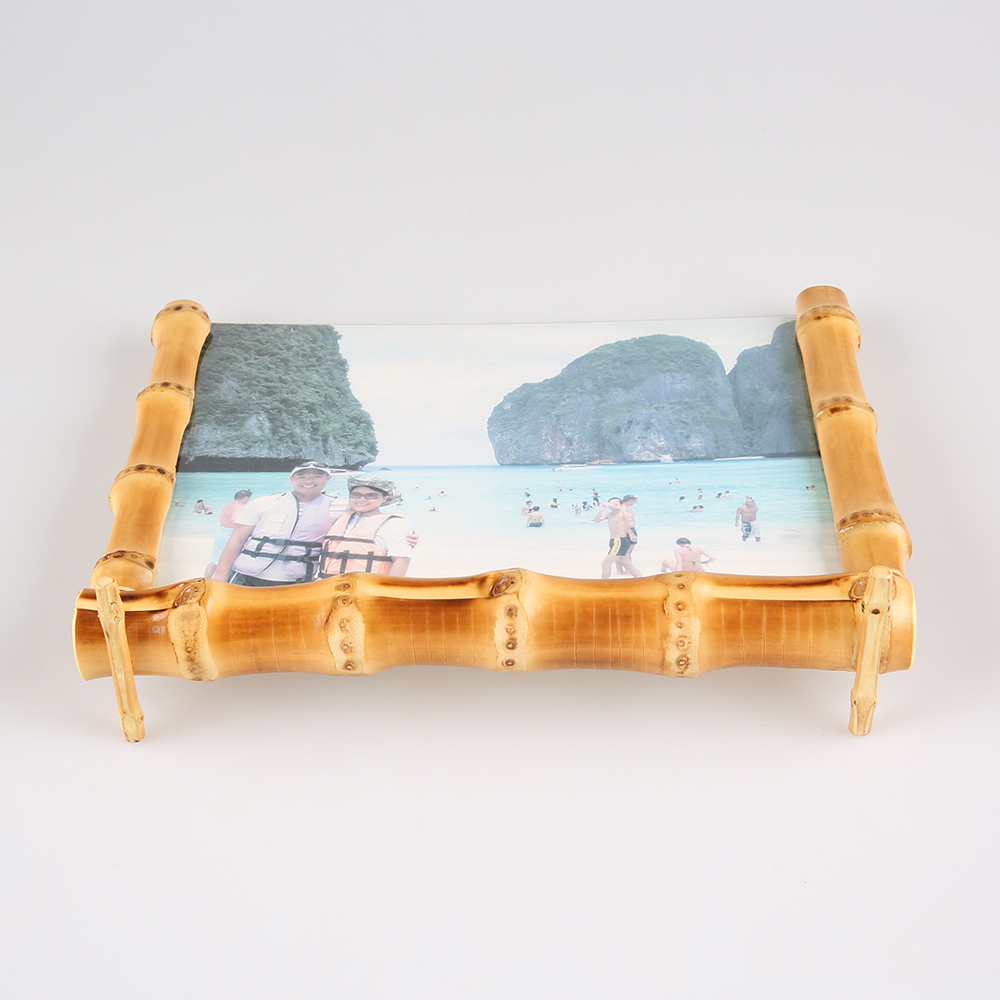 Nilerun New Design Creative Ha - Bamboo Photo Frame 评论和价格