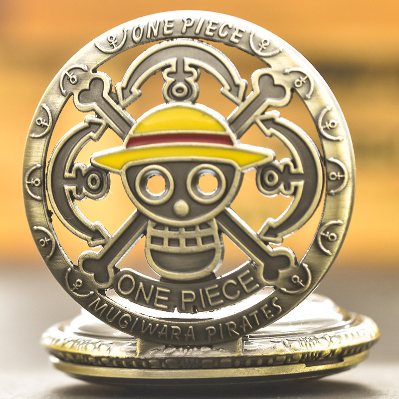 One Piece Anime Pocket Watch,  - Vintage Alarm Clock 评论和价格