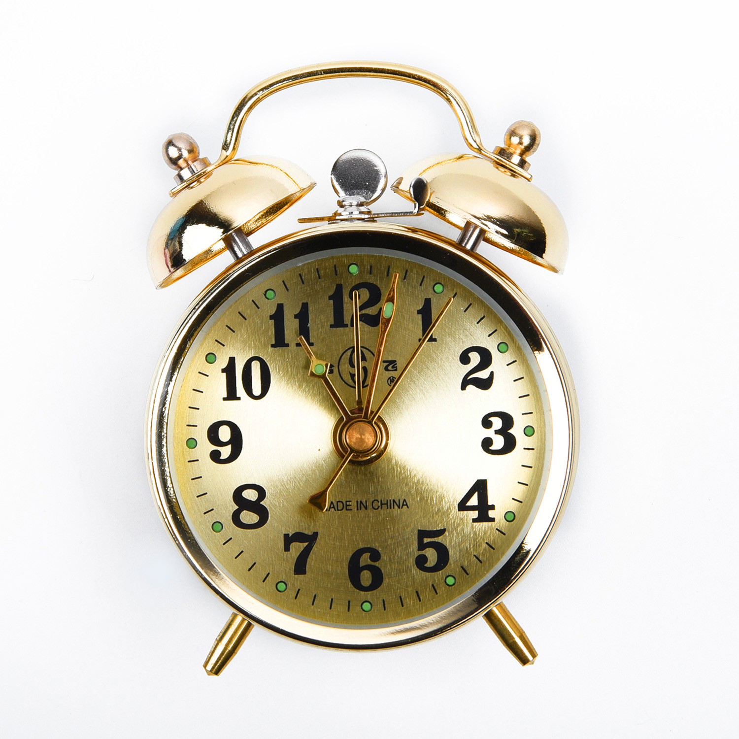 1PCS Retro Pure Copper Horsesh - Vintage Alarm Clock 评论和价格