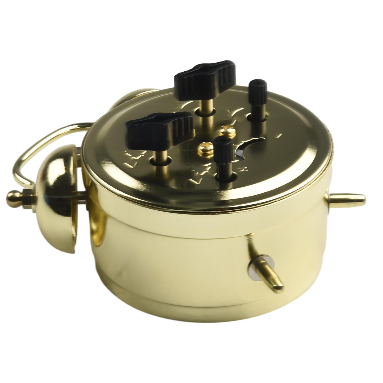 1PCS Retro Pure Copper Horsesh - Vintage Alarm Clock 评论和价格