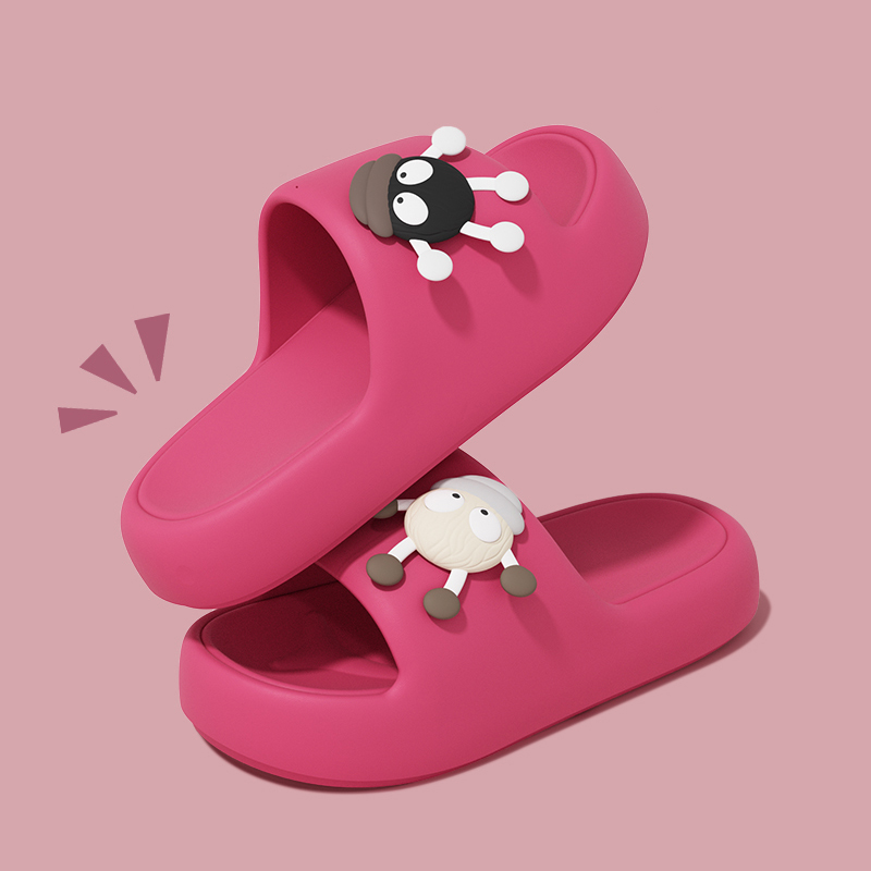 Lovely Cartoon Platform Slippe - Home Decor Outside 评论和价格
