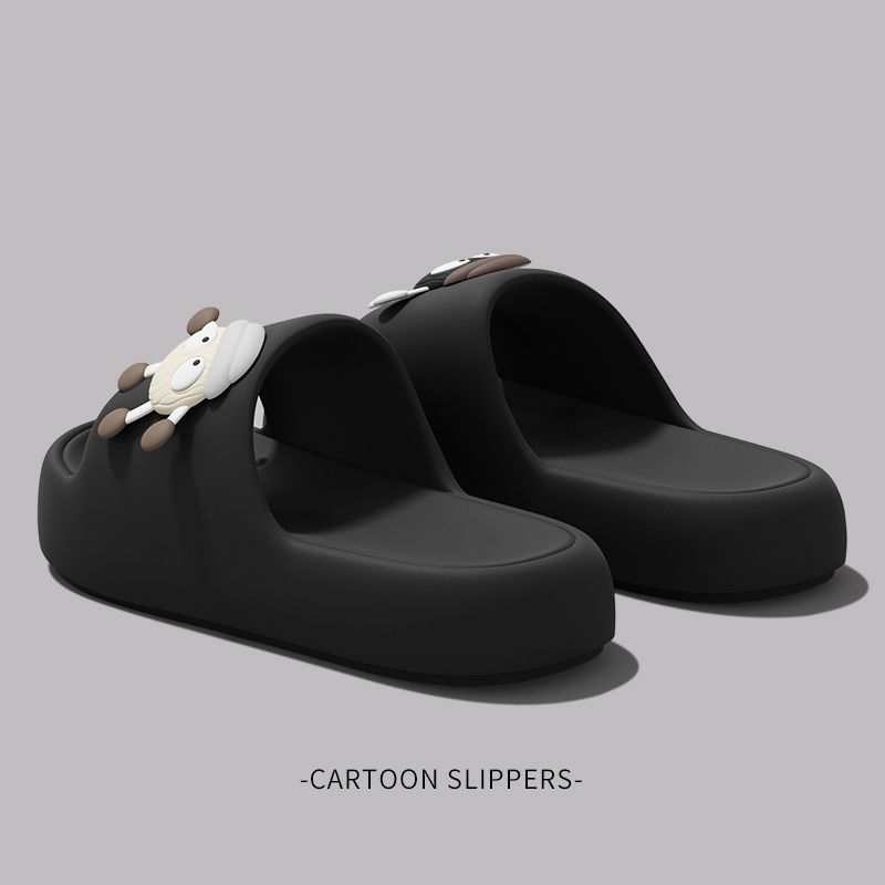 Lovely Cartoon Platform Slippe - Home Decor Outside 评论和价格