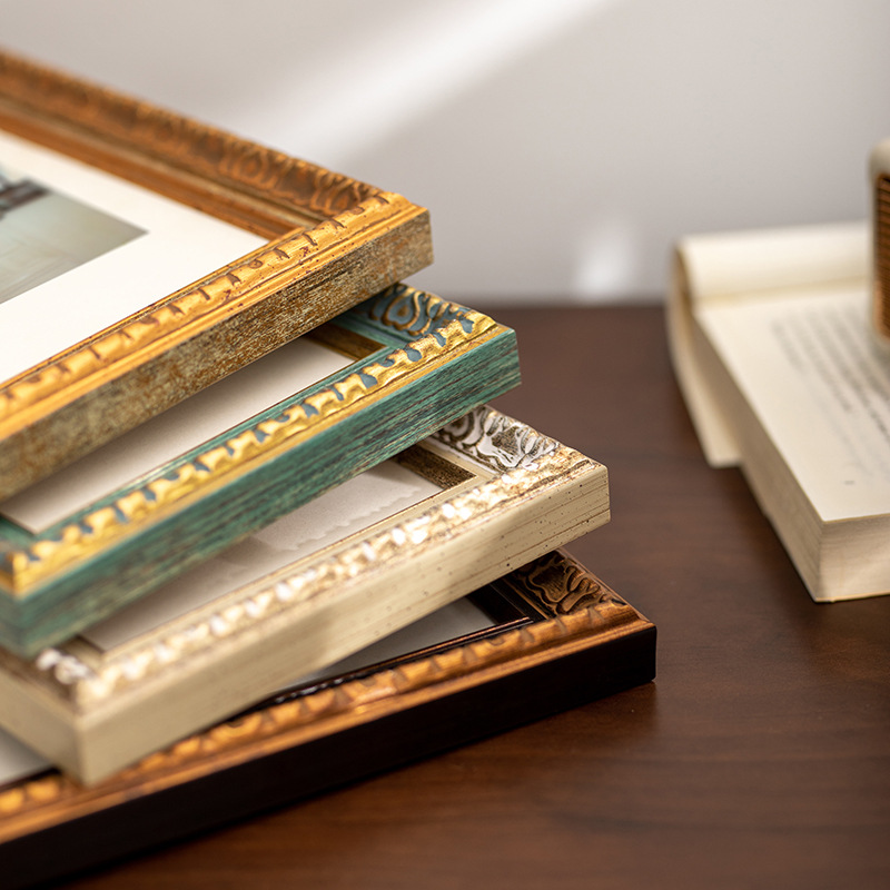 Picture Frame Hanging Wall 5-1 - Bamboo Photo Frame 评论和价格