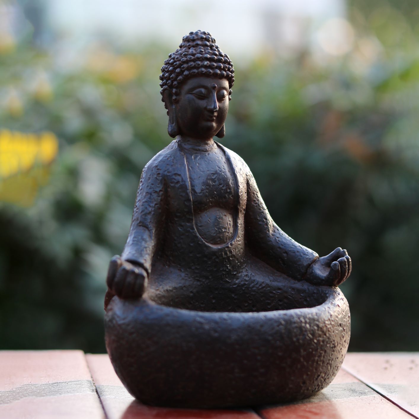 Meditating Buddha Succulent Pl - Succulent Planter Pot 评论和价格