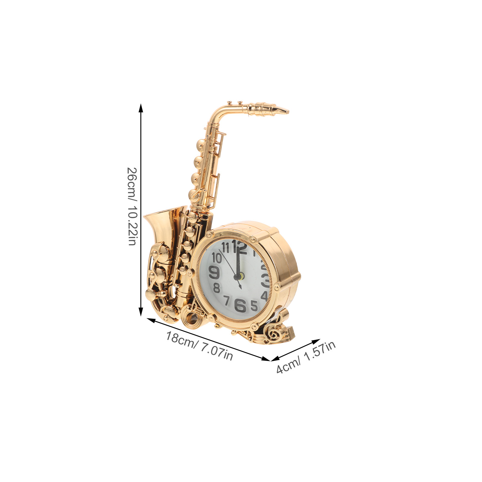 Vintage Saxophone Alarm Clock  - Vintage Alarm Clock 评论和价格