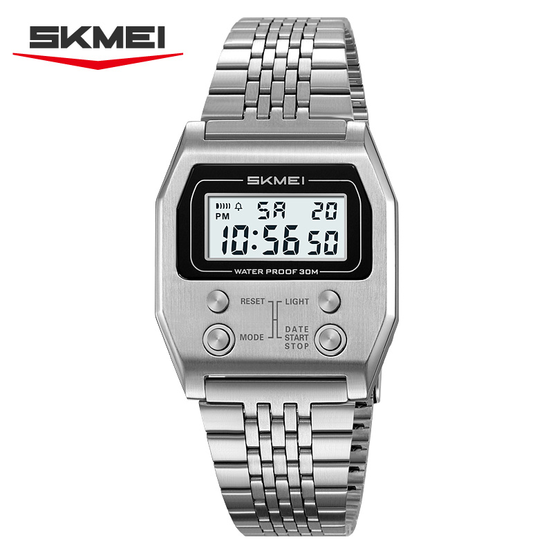 SKMEI 2460 Men's Sports Waterp - Vintage Alarm Clock 评论和价格