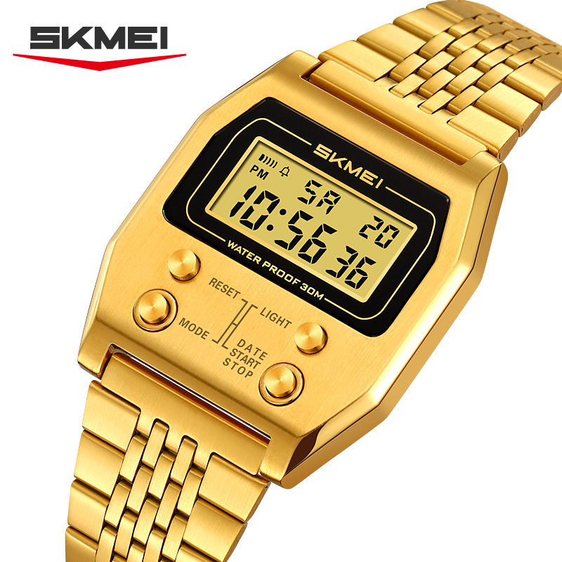 SKMEI 2460 Men's Sports Waterp - Vintage Alarm Clock 评论和价格