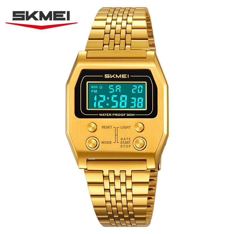 SKMEI 2460 Men's Sports Waterp - Vintage Alarm Clock 评论和价格