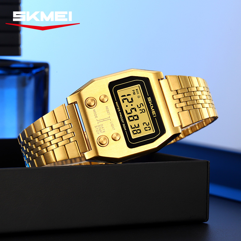 SKMEI 2460 Men's Sports Waterp - Vintage Alarm Clock 评论和价格