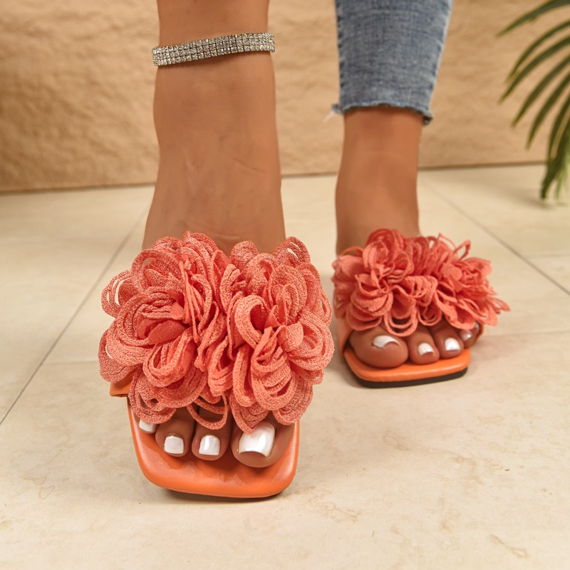 New Summer Women's Square-toe  - Home Decor Outside 评论和价格