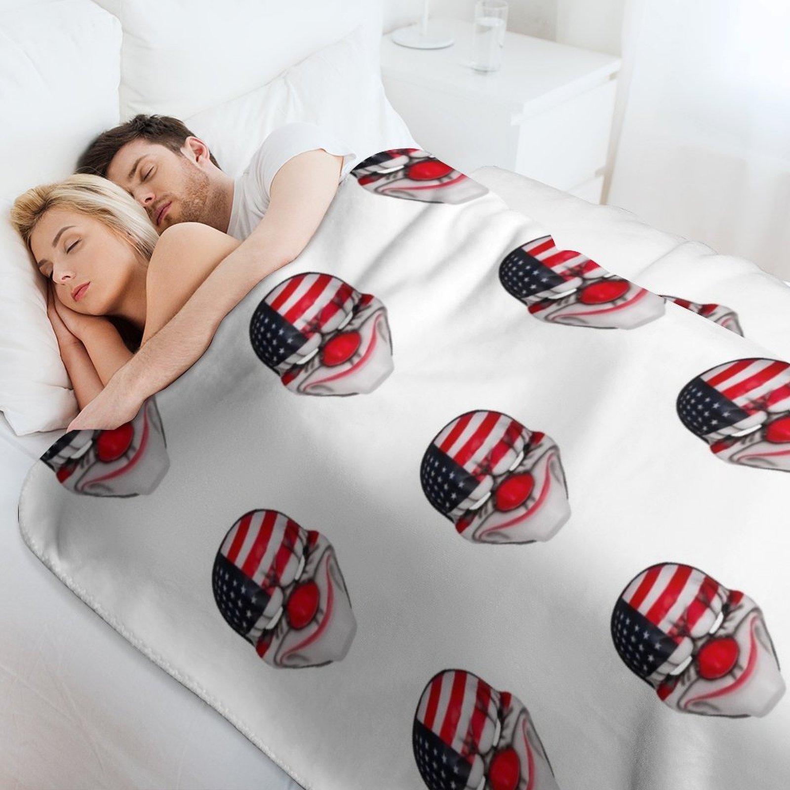Dallas Mask Throw Blanket Deco - Home Decor Dallas 评论和价格