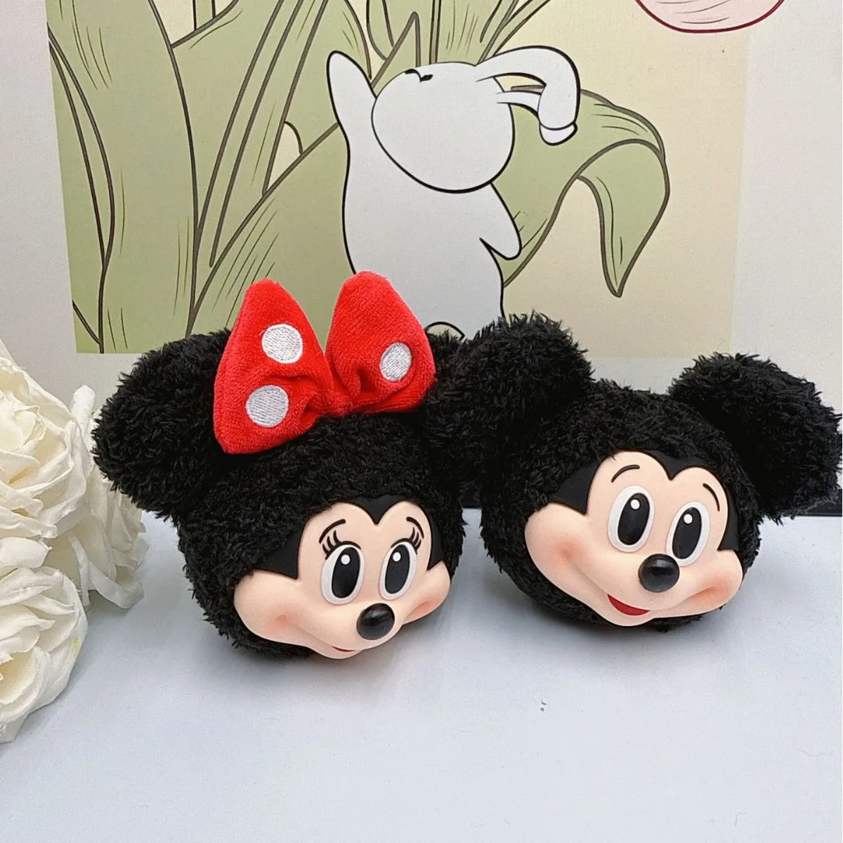 Mickey Minnie Plush Doll Keych - Home Decor Collection 评论和价格