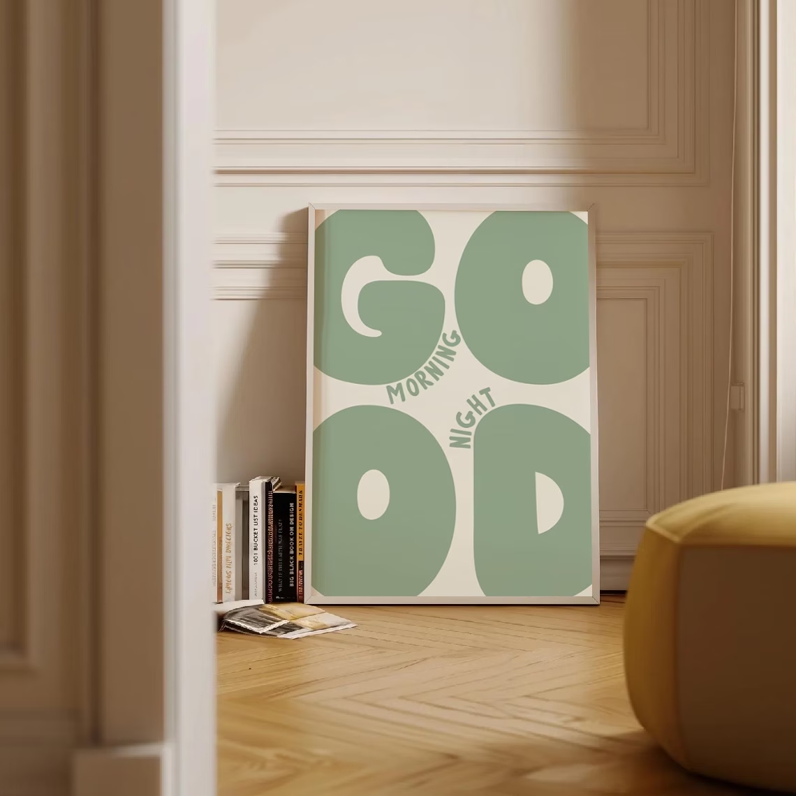 Modern Green Good Morning Good - Home Decor Reviews 评论和价格
