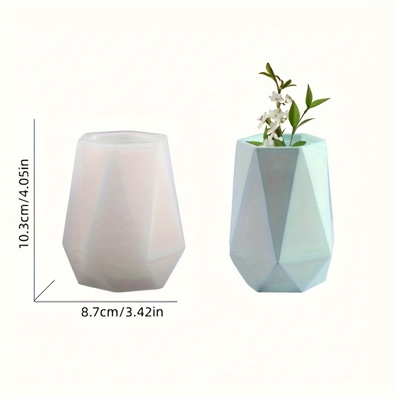 Diy6 Side Cut Side Vase Silico - Home Decor Handicraft 评论和价格
