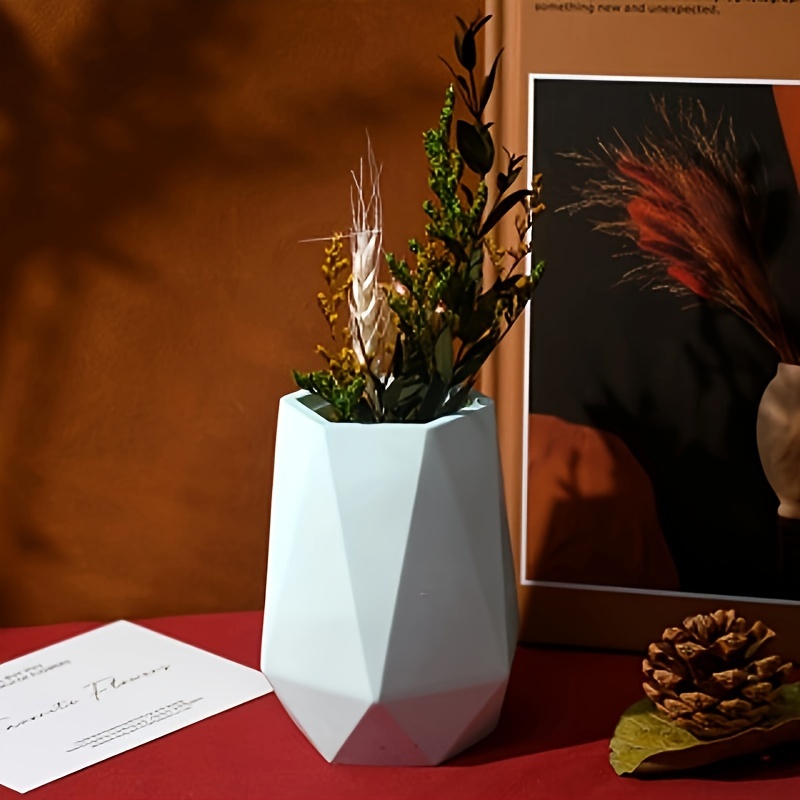 Diy6 Side Cut Side Vase Silico - Home Decor Handicraft 评论和价格