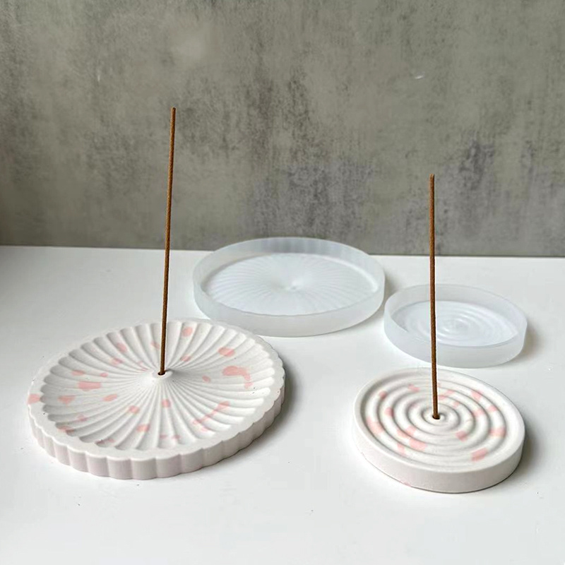 1 Silicone Incense Tray Mold,  - Home Decor Handicraft 评论和价格