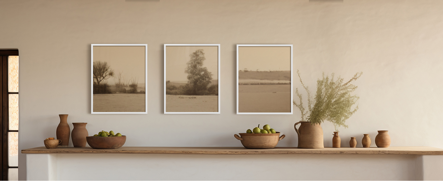 Wall-mounted display photo fra - Bamboo Photo Frame 评论和价格