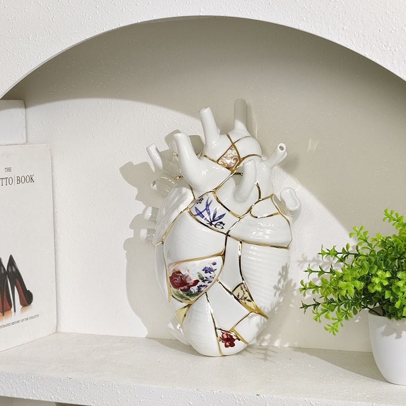 Heart vase Living room wine ca - Home Decor Luxury 评论和价格
