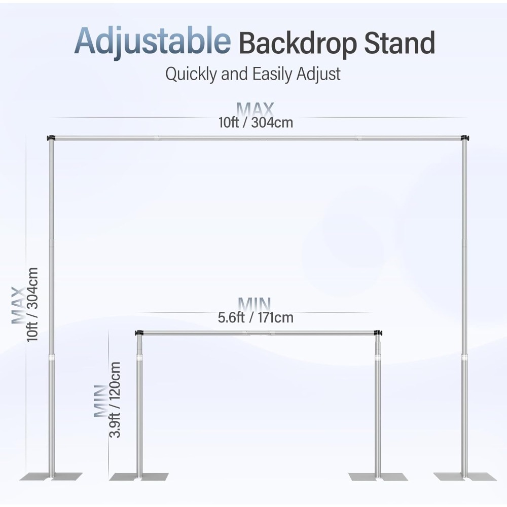 US Shipping Heavy Duty 10x10Ft - Bamboo Photo Frame 评论和价格