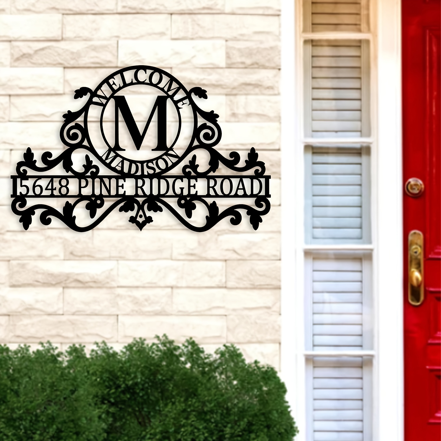 Custom Metal Outdoor/Indoor Ad - Home Decor Outside 评论和价格
