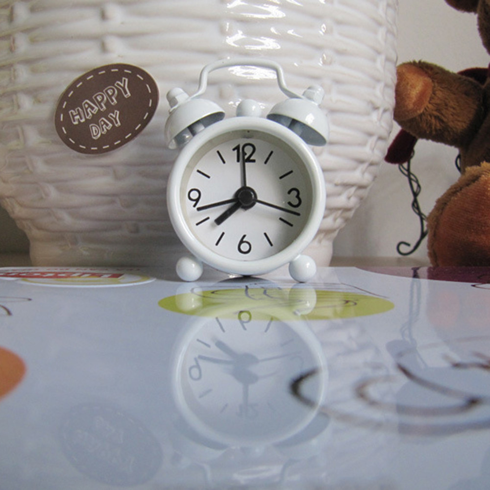 Creative Cute Mini Metal Small - Vintage Alarm Clock 评论和价格