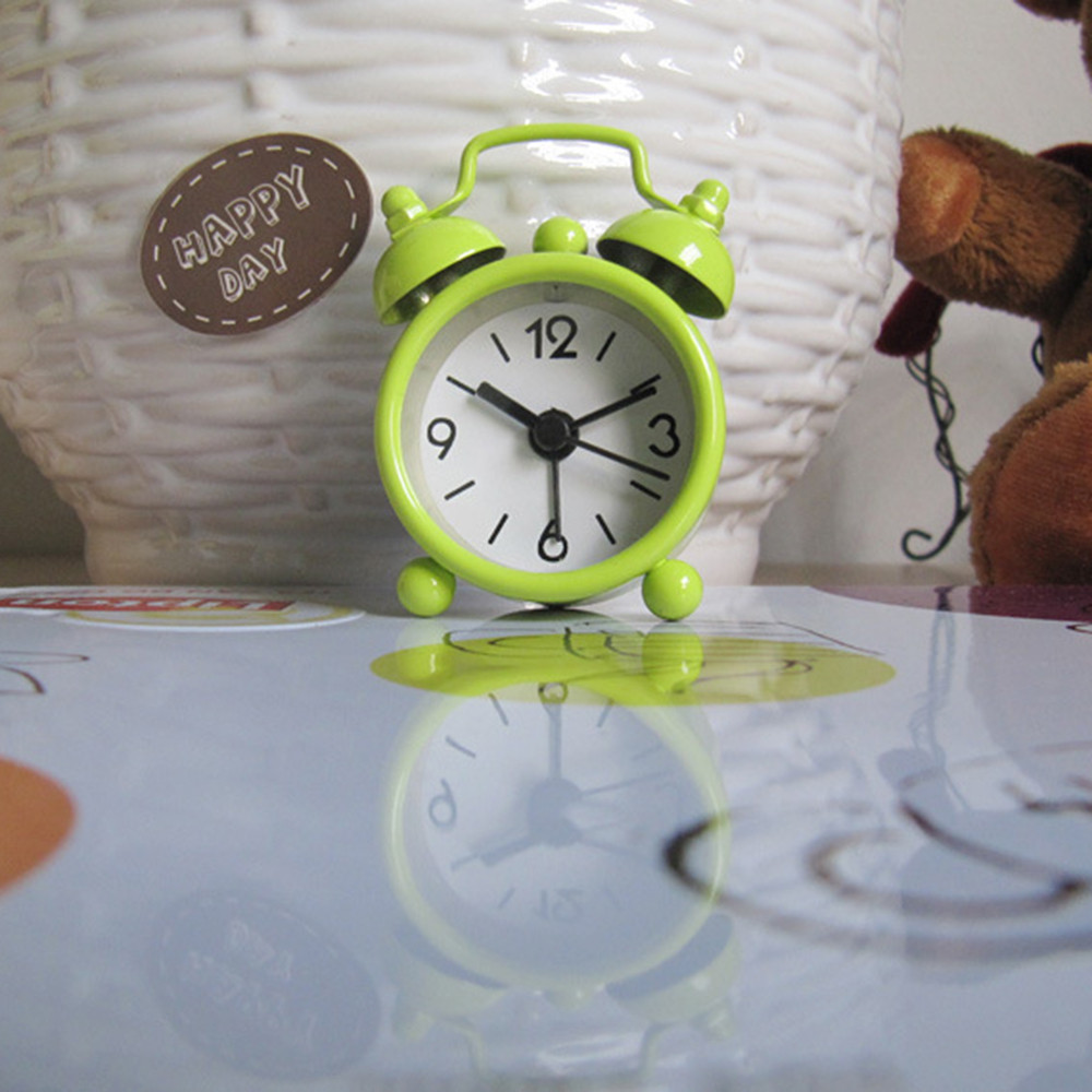 Creative Cute Mini Metal Small - Vintage Alarm Clock 评论和价格