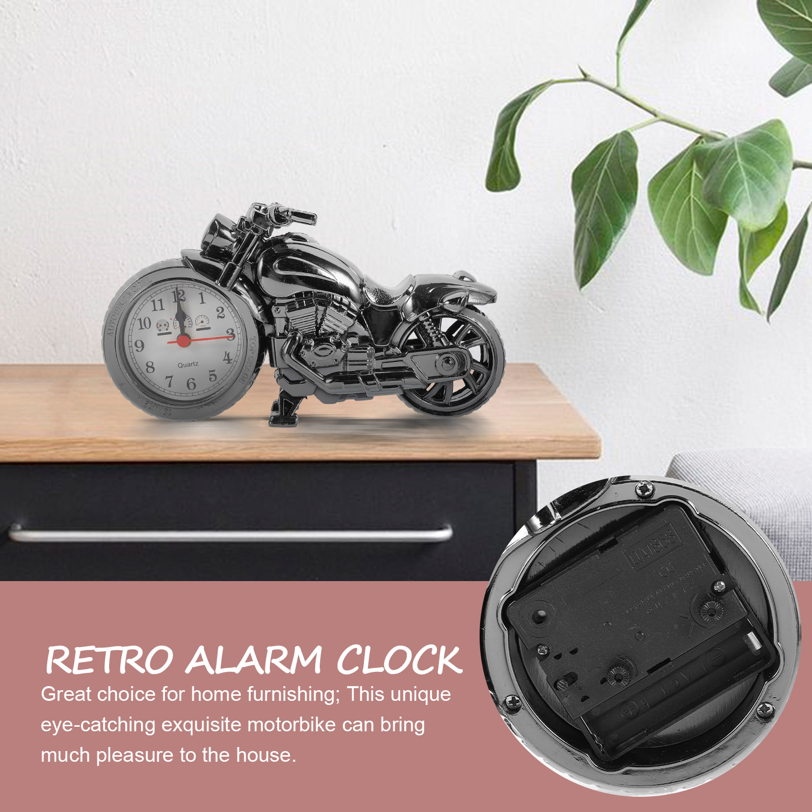 Vintage Motorcycle Alarm Clock - Vintage Alarm Clock 评论和价格