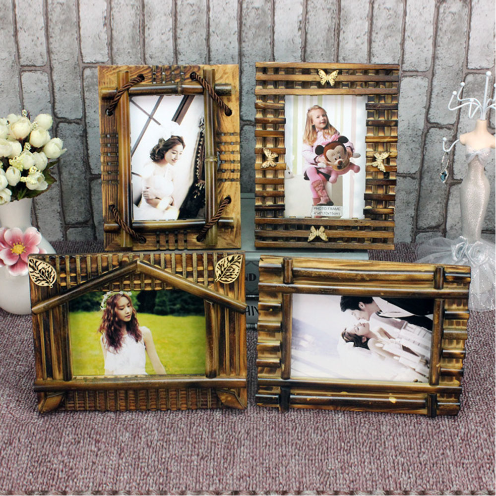 Bamboo Picture Frames for Home - Bamboo Photo Frame 评论和价格