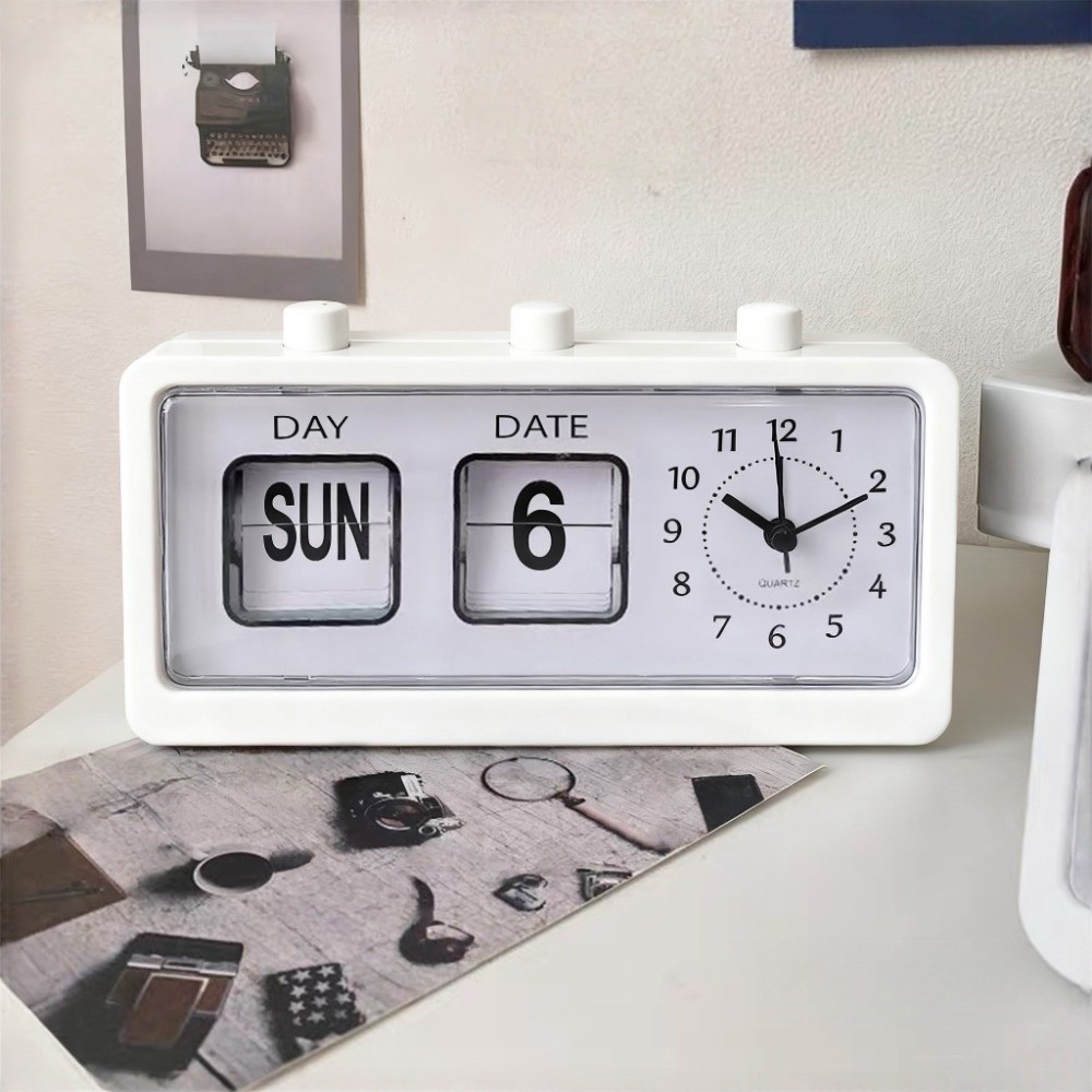 Electronic Manual Page-flippin - Vintage Alarm Clock 评论和价格