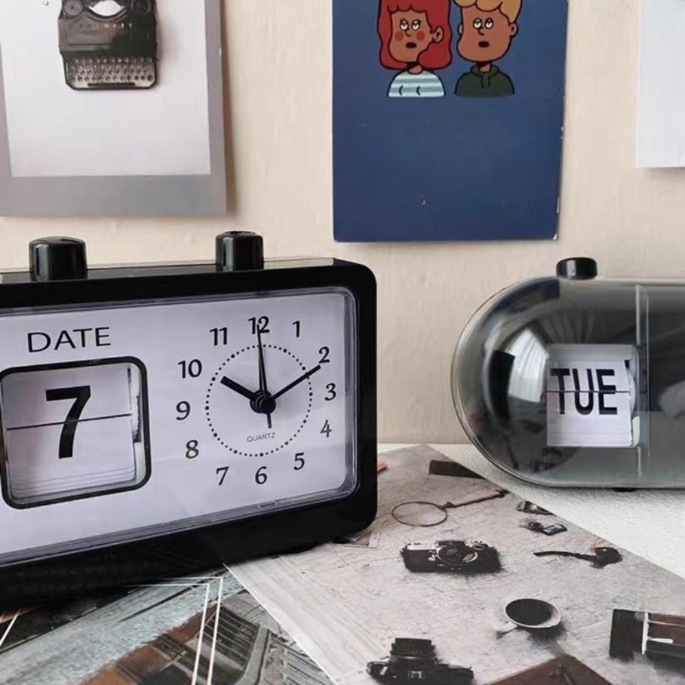 Electronic Manual Page-flippin - Vintage Alarm Clock 评论和价格