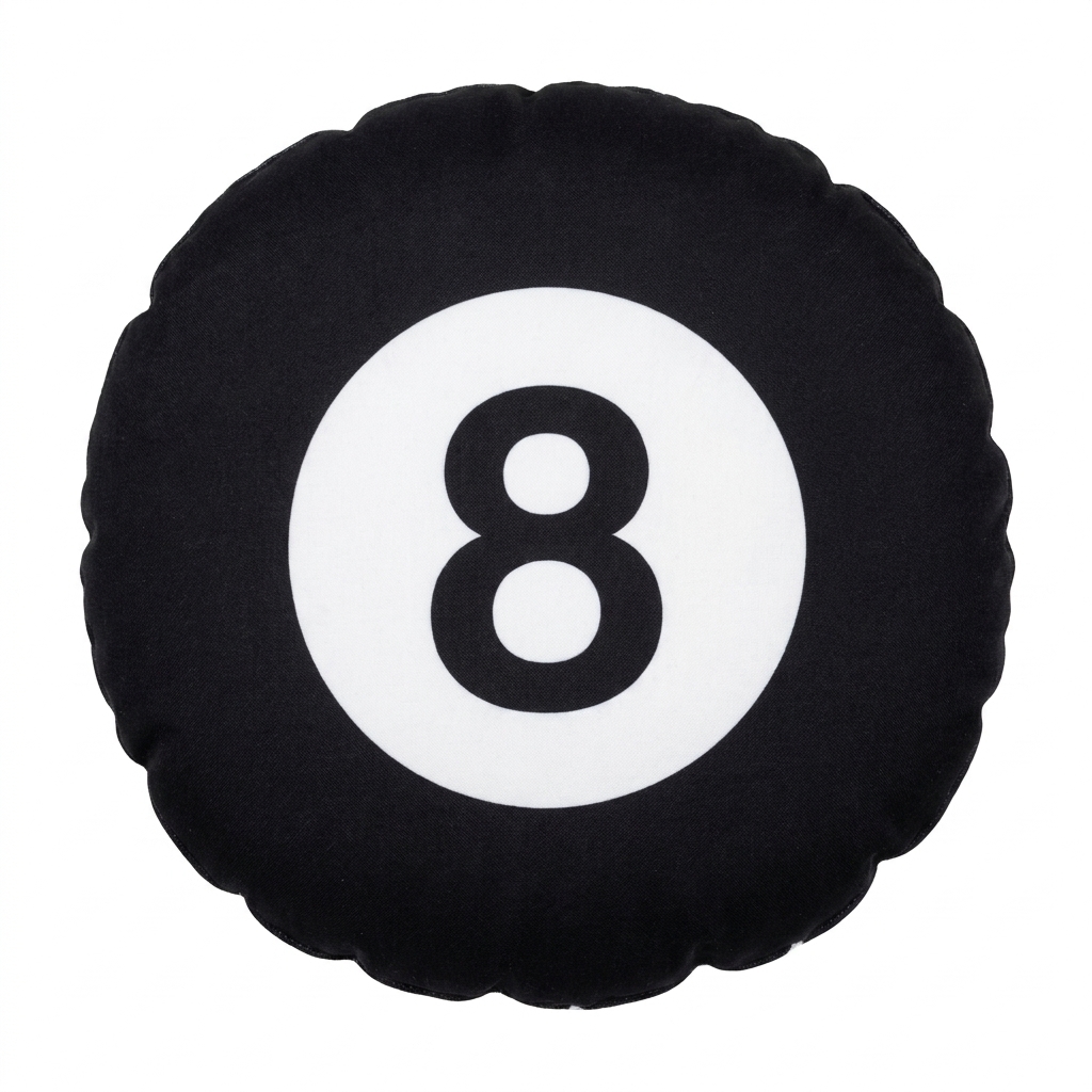 billiards 8 Ball.png Plush Pil - Home Decor Png 评论和价格
