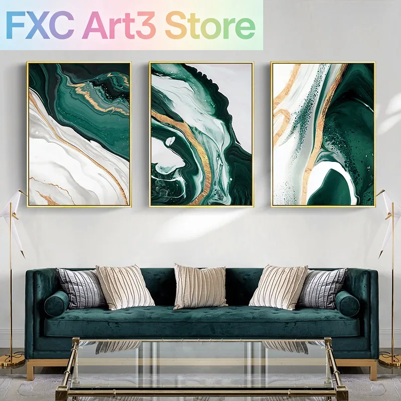 1pc frameless,Modern Marble Ab - Home Decor Luxury 评论和价格