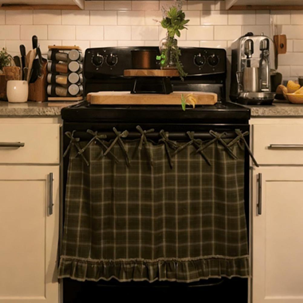 Oven Skirt Artisanal Farmhouse - Home Decor Outside 评论和价格