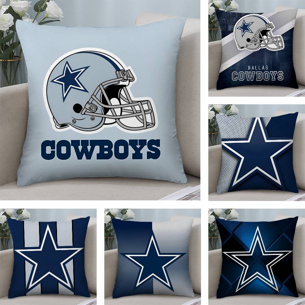 Rugby D-DallaS C-CowboyS Pillo - Home Decor Dallas 评论和价格
