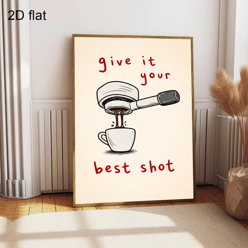 Modern  'Give It Your Best Sho - Home Decor Quotes 评论和价格