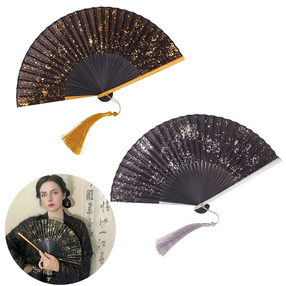 Portable 6inch Folded Fan Gold - Bamboo Photo Frame 评论和价格