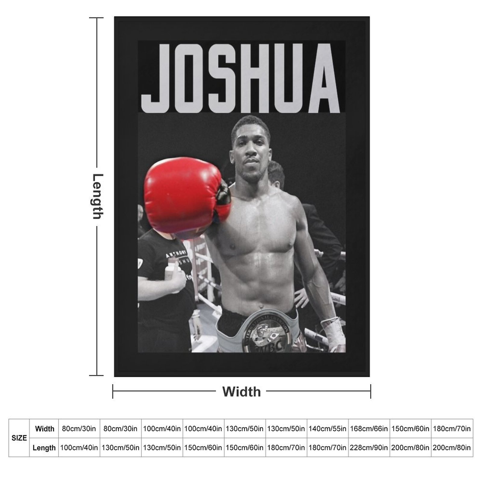 Anthony Joshua Classic T-Shirt - Home Decor Png 评论和价格