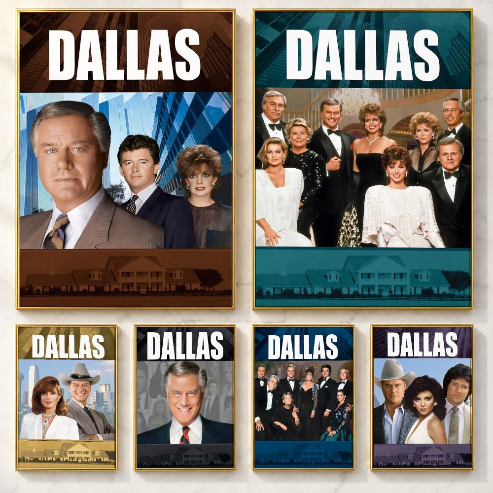 Classic Drama Series Dallas Po - Home Decor Dallas 评论和价格