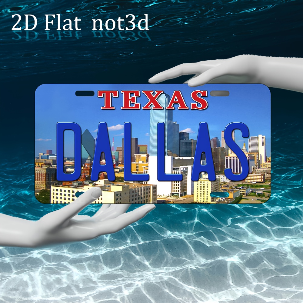 2D Flat, 1pc Vintage Texas Dal - Home Decor Dallas 评论和价格