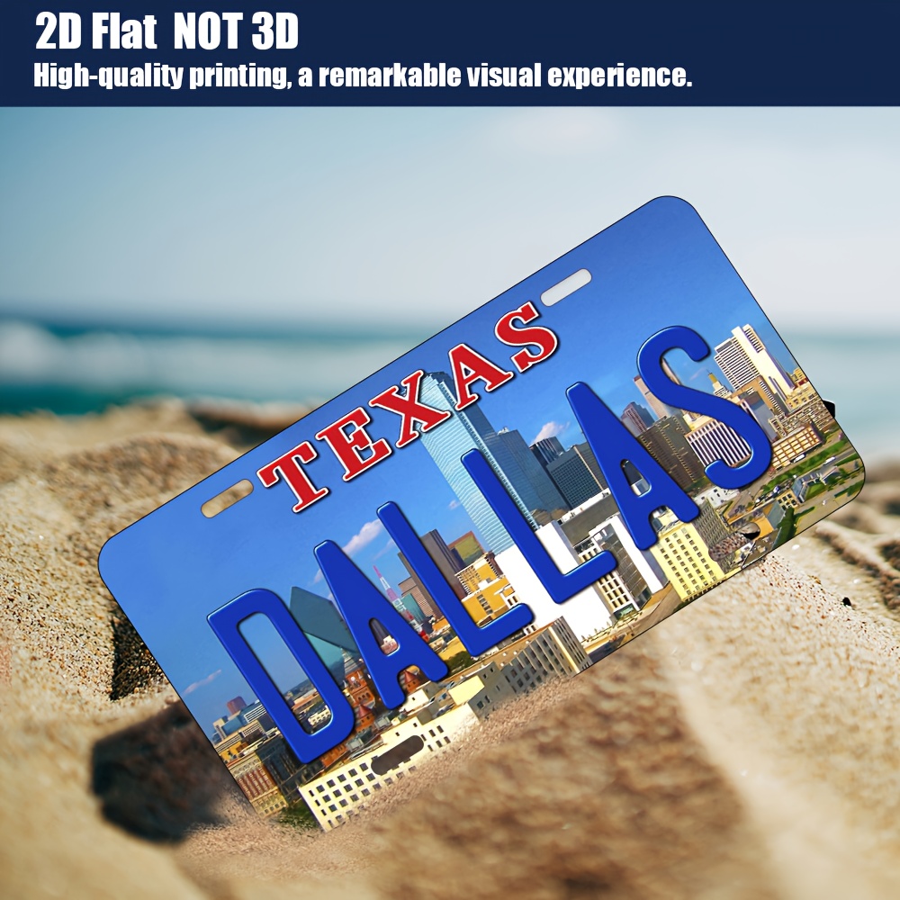 2D Flat, 1pc Vintage Texas Dal - Home Decor Dallas 评论和价格
